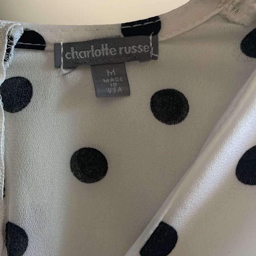 Polka Dot Top l Medium - Picture 3 of 5